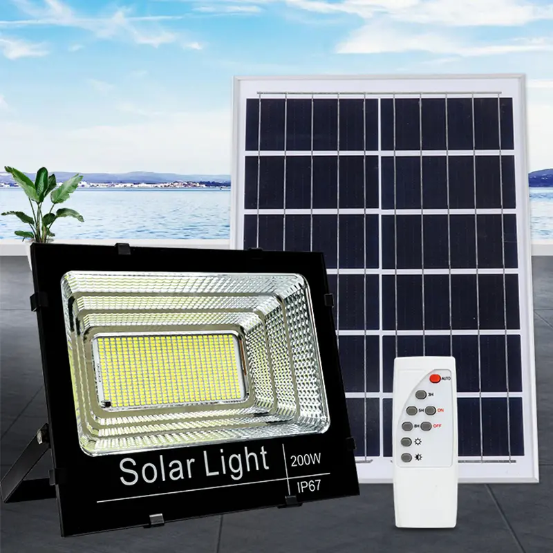 The advantages of solar powered outdoor flood lights
