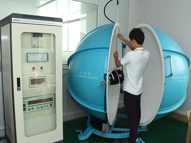 Parmeter test machine