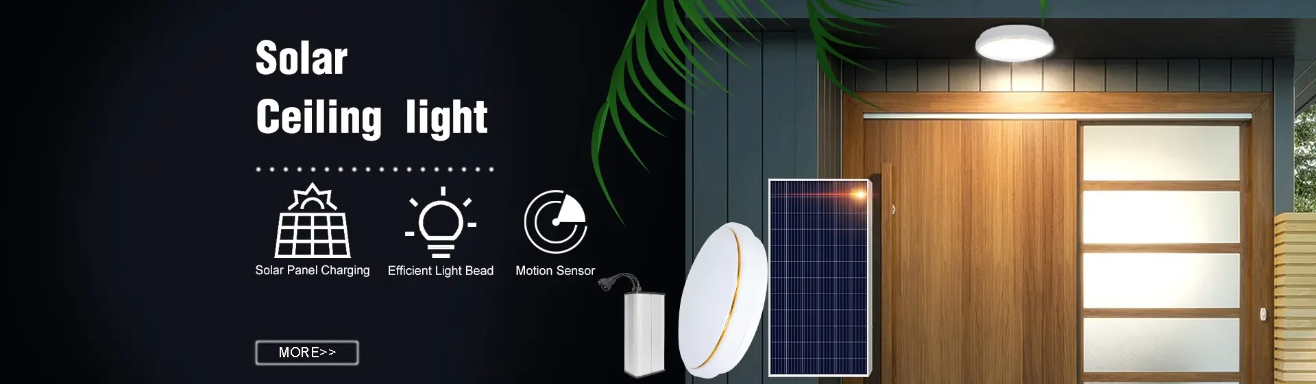 Solar Ceiling Light