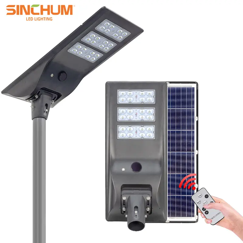 All in one led solar street light solar lamp manufacturer - Gallery