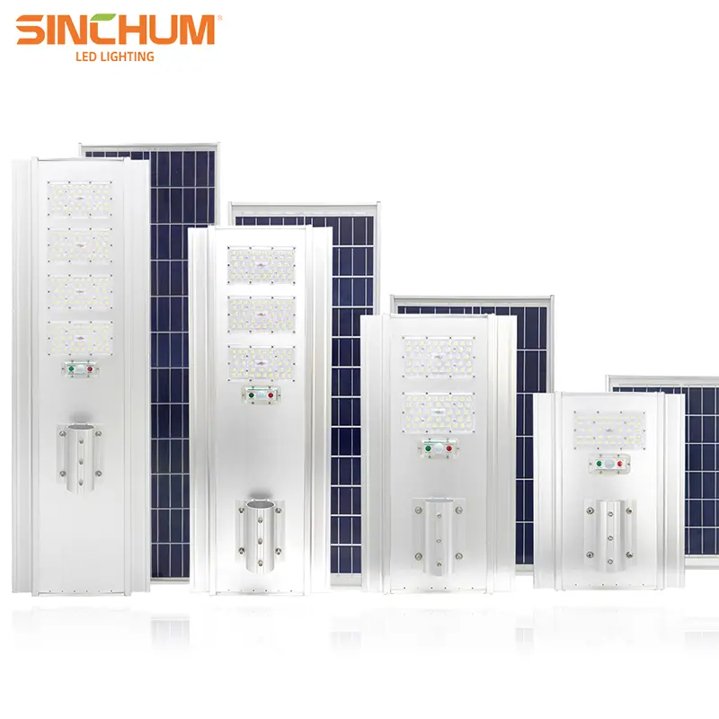 Die-casting Project All in one led solar street light with pir sensor - Gallery