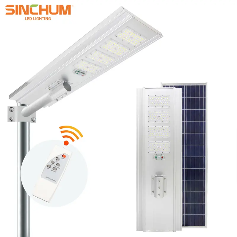 Die-casting Project All in one led solar street light with pir sensor - Gallery