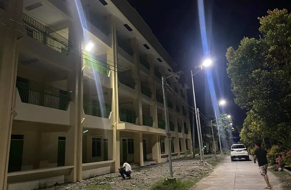 July 2021 Philippines Solar street Light project (1)