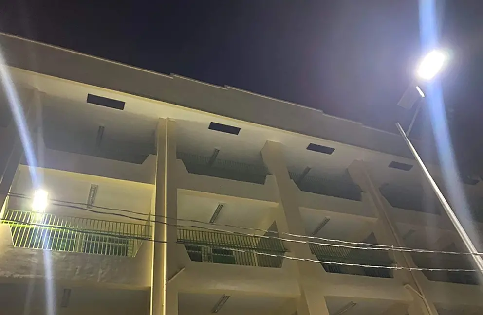 July 2021 Philippines Solar street Light project (2)