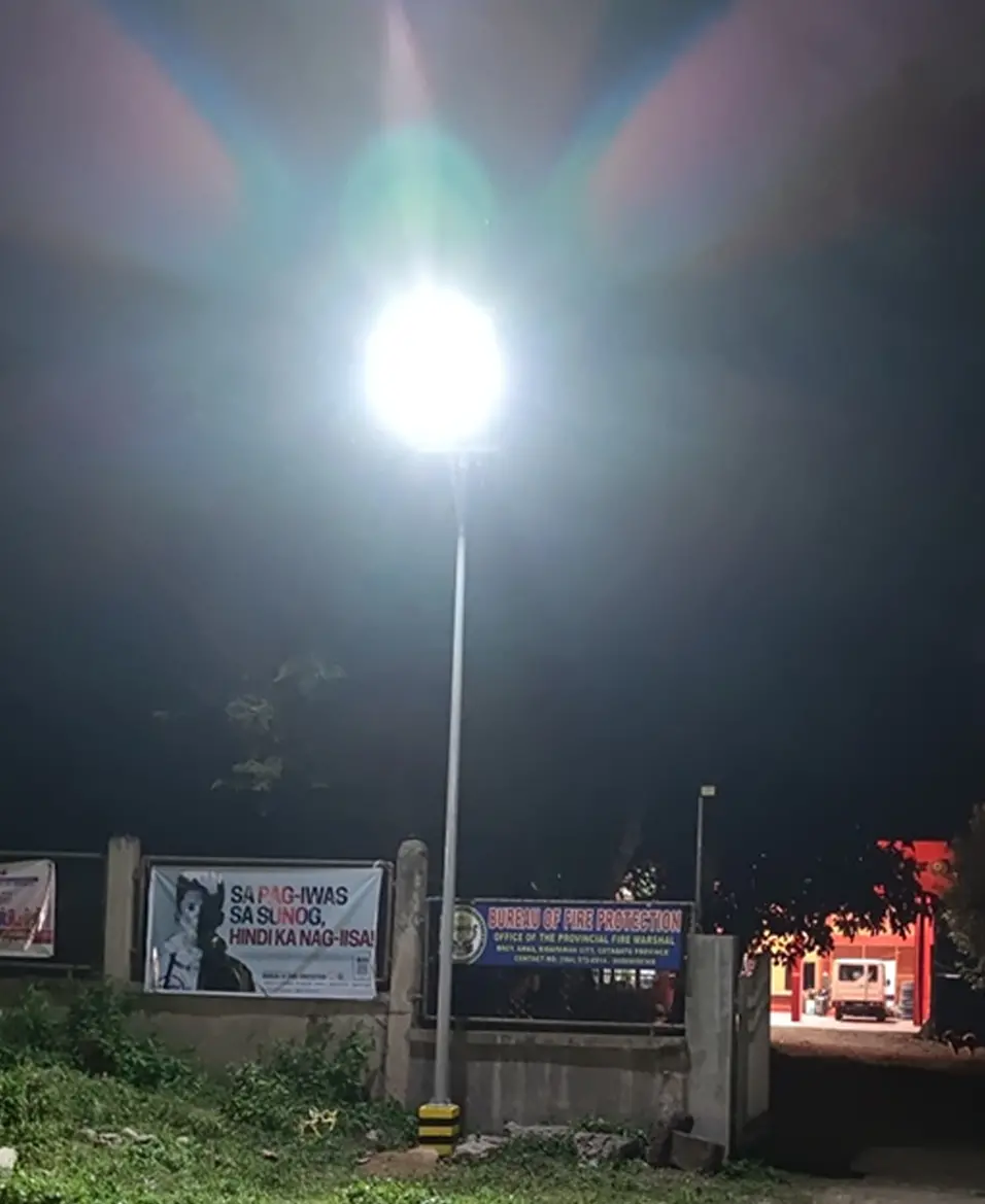 June 2021 Philippines Solar street Light project (2)