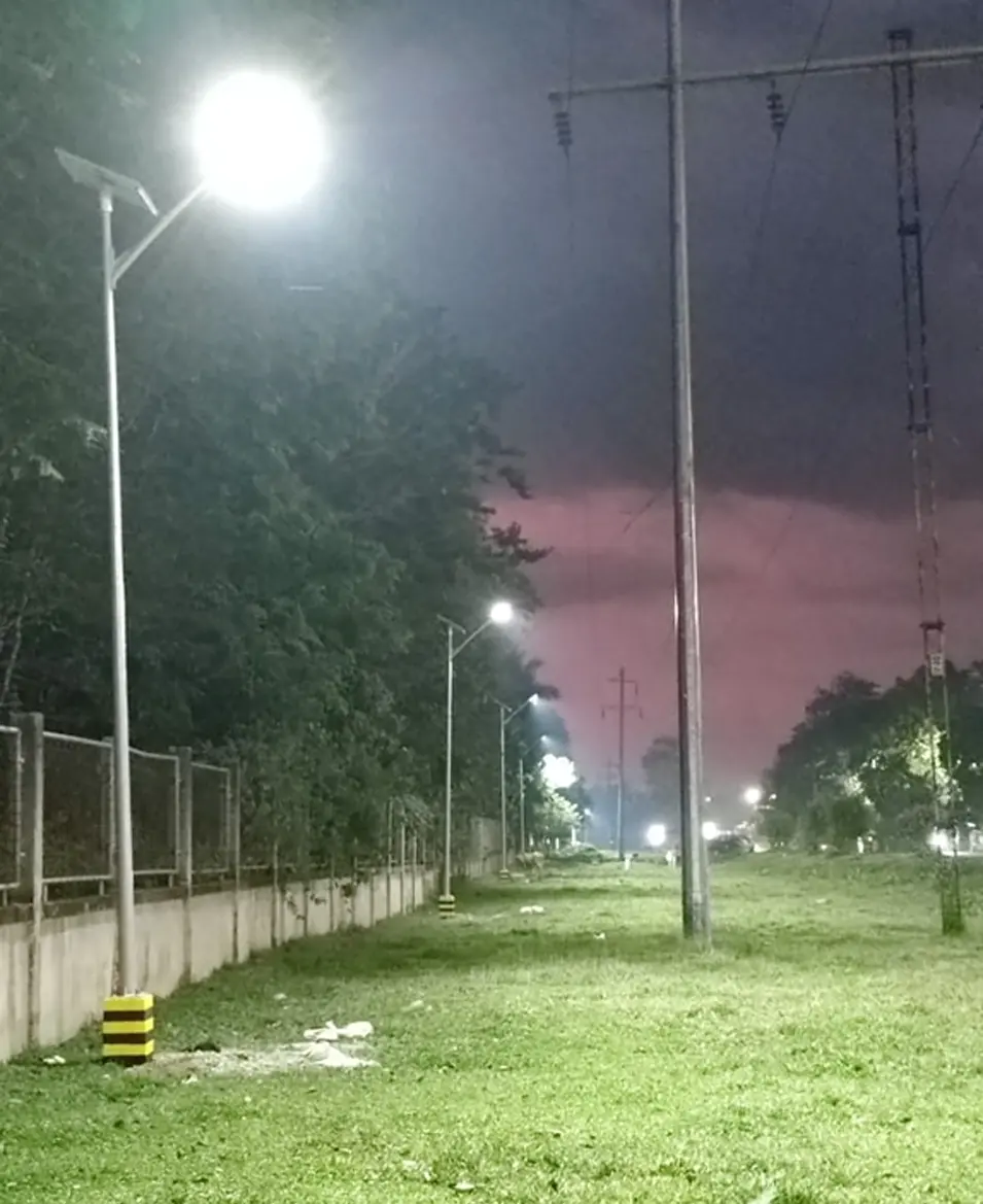 June 2021 Philippines Solar street Light project (1)