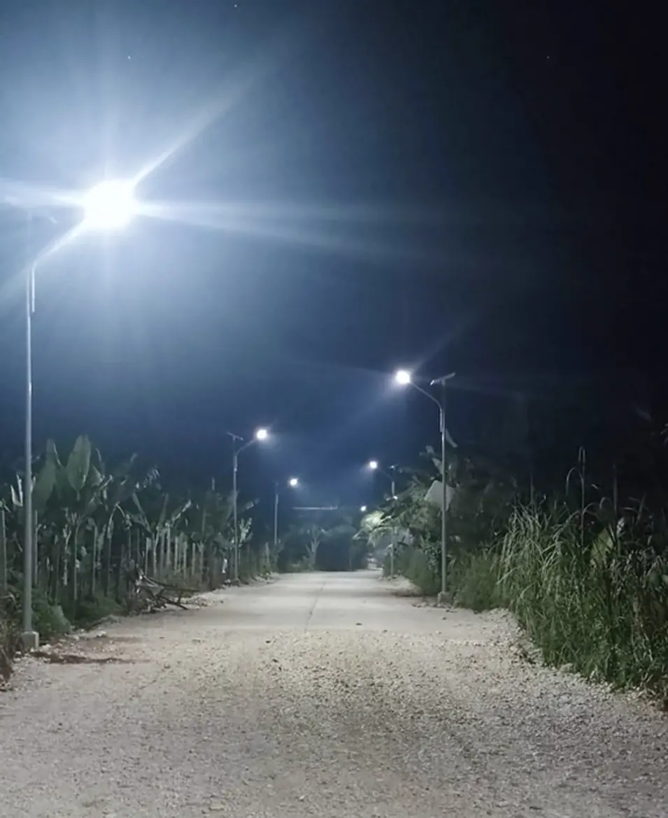 June 2021 Philippines Solar street Light project (3)