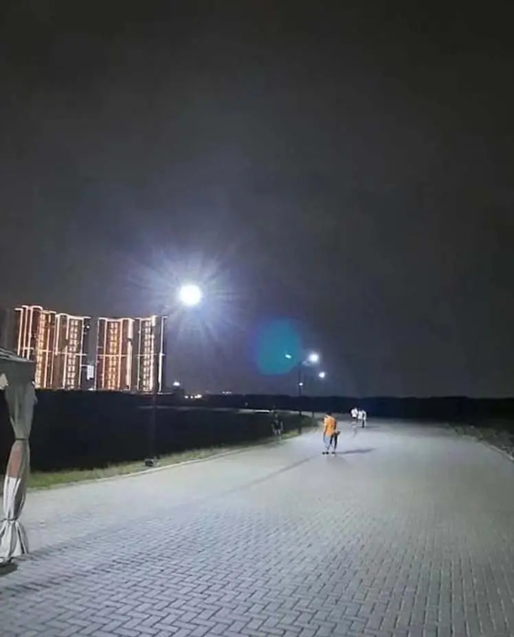 March 2021 Indonesia Solar street Light project (4)