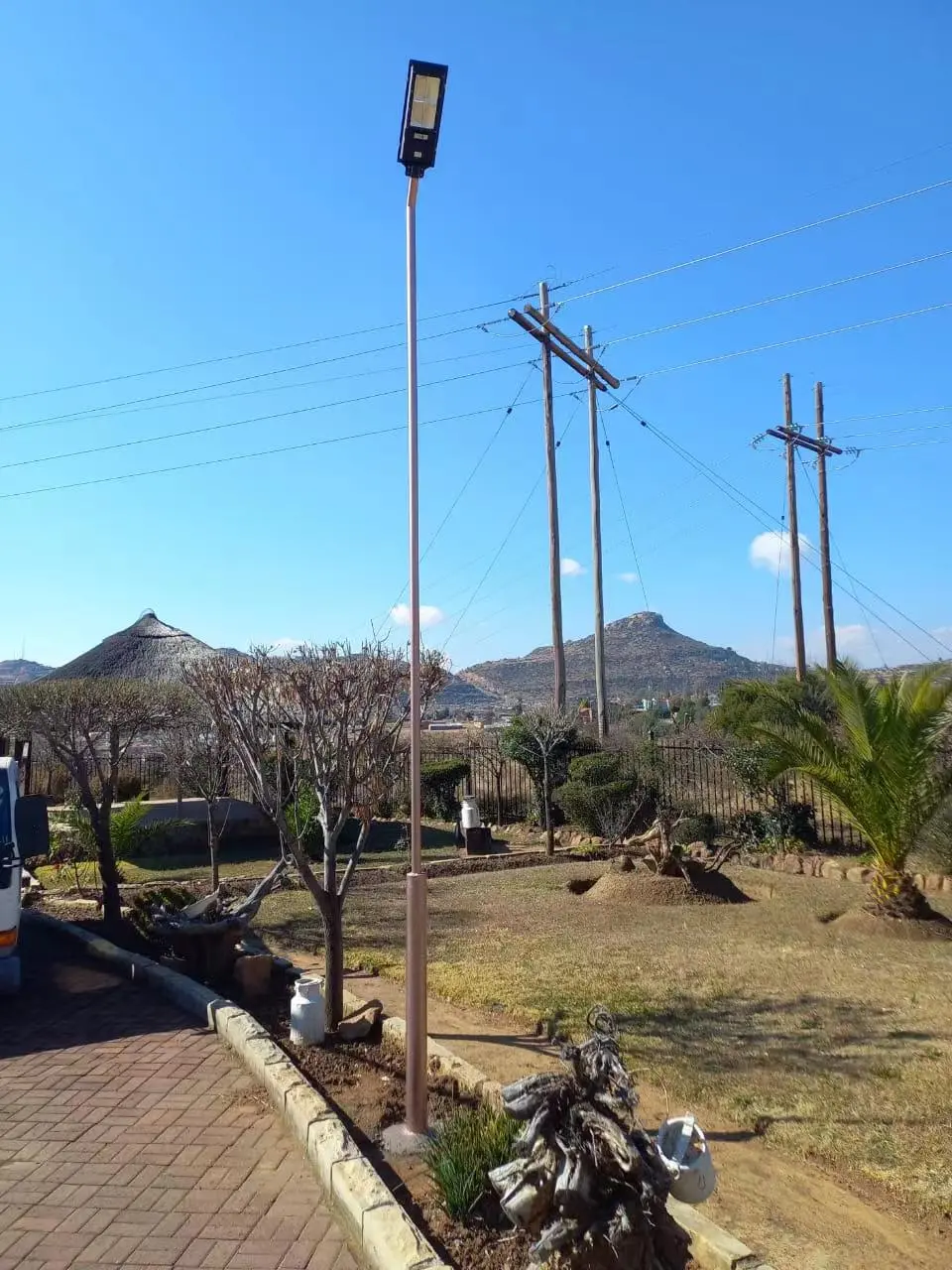 March 2021Africa Solar street Light project (17)