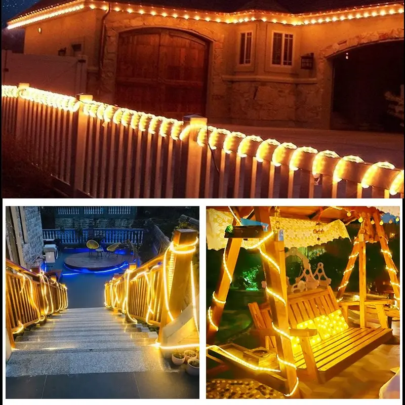 solar powered strip lights