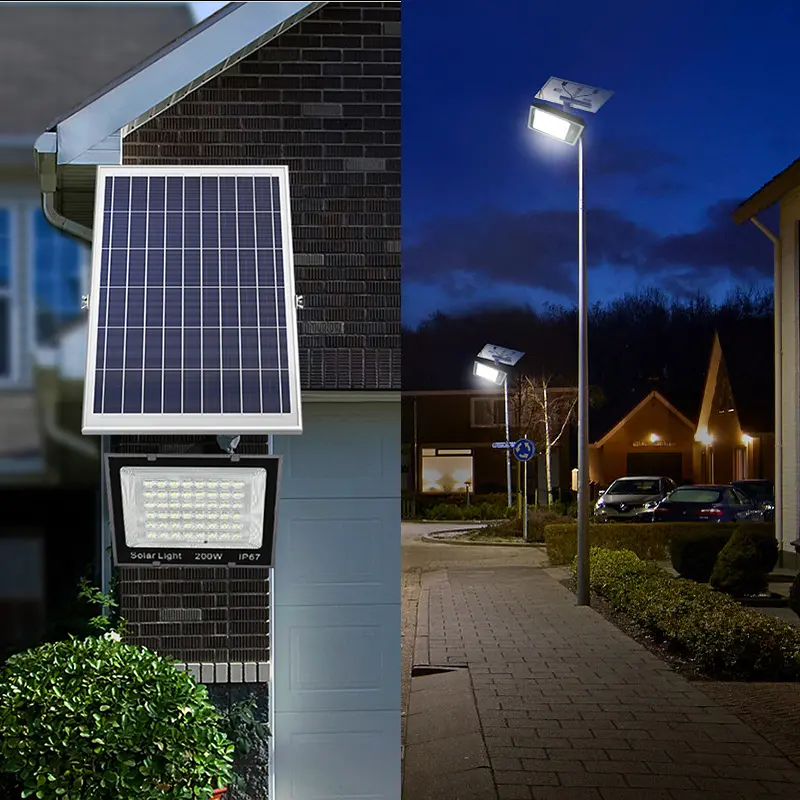 solar led floodlight