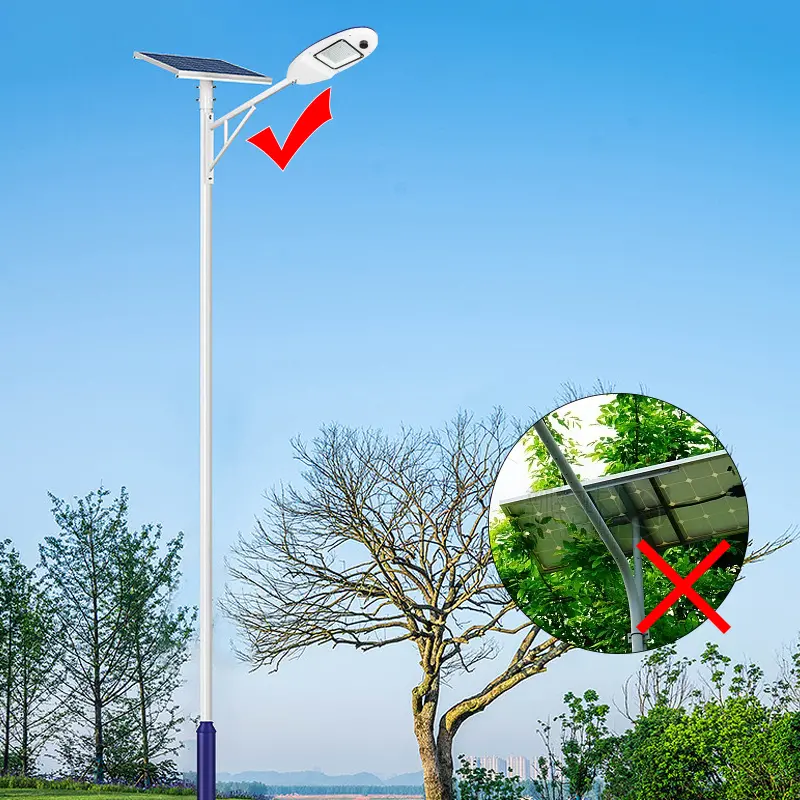 outdoor solar street lights