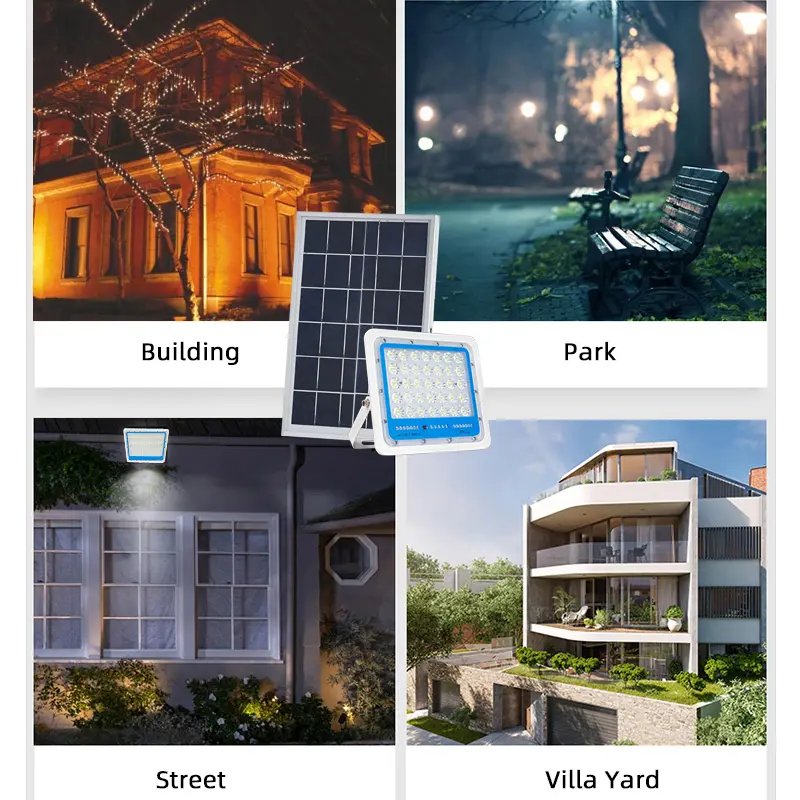 100w solar flood light