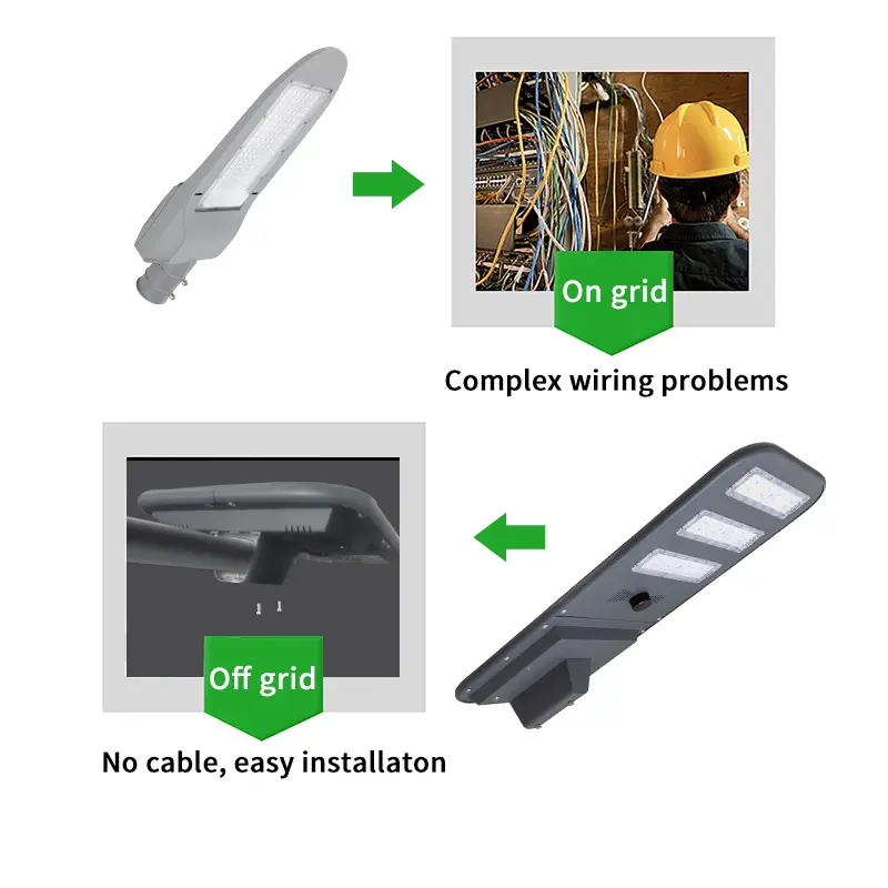 all in one solar street light