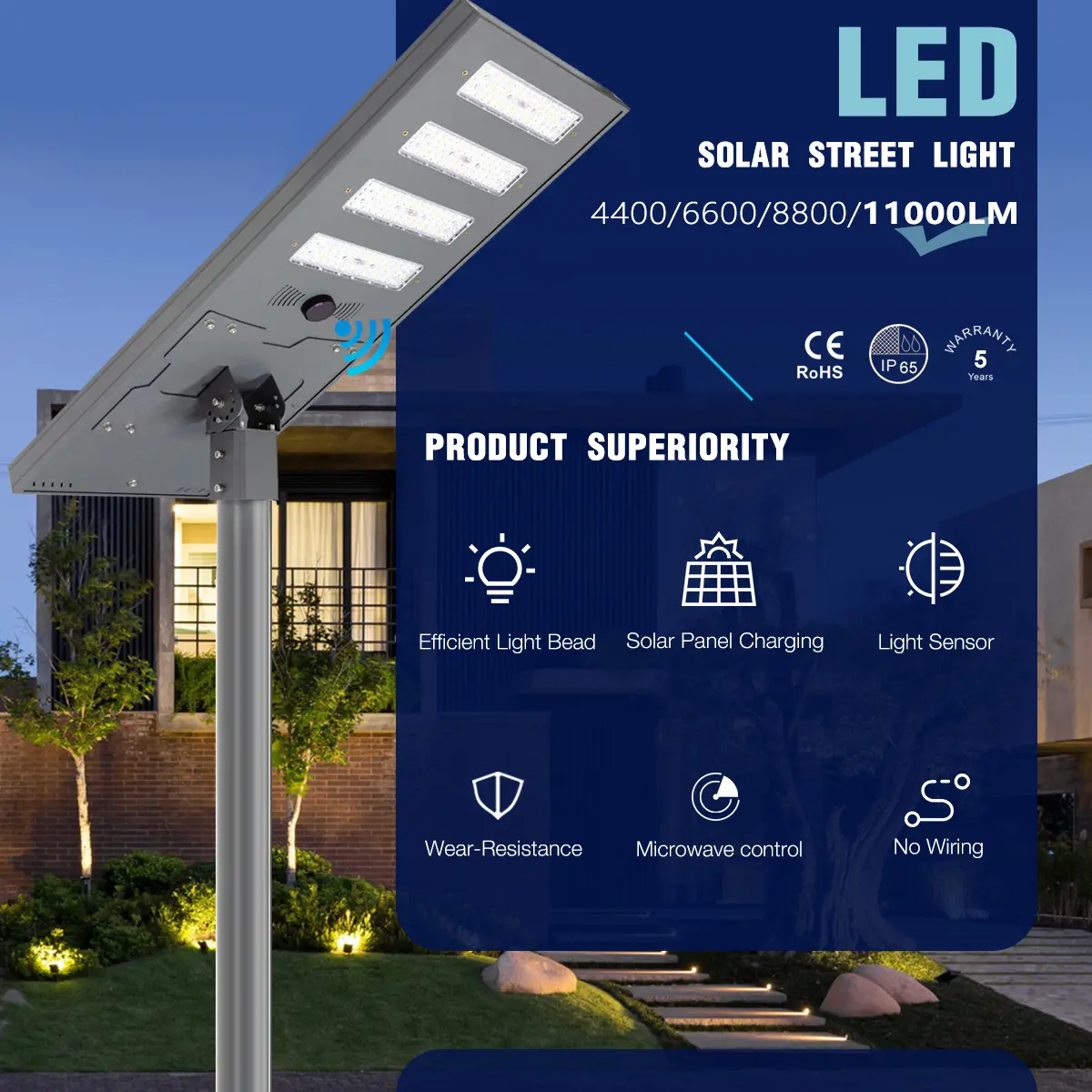all in one solar light